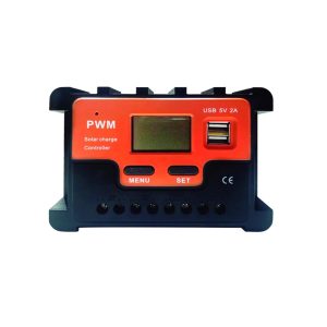 Regulador De Carga Panel Solar 10a 12v 24v Display Usb Pwm