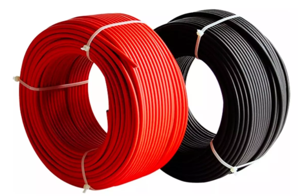 Cable Solar 4mm Negro x metro